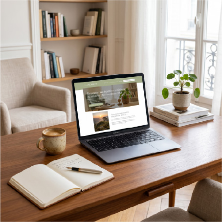 Création de site internet pour thérapeutes