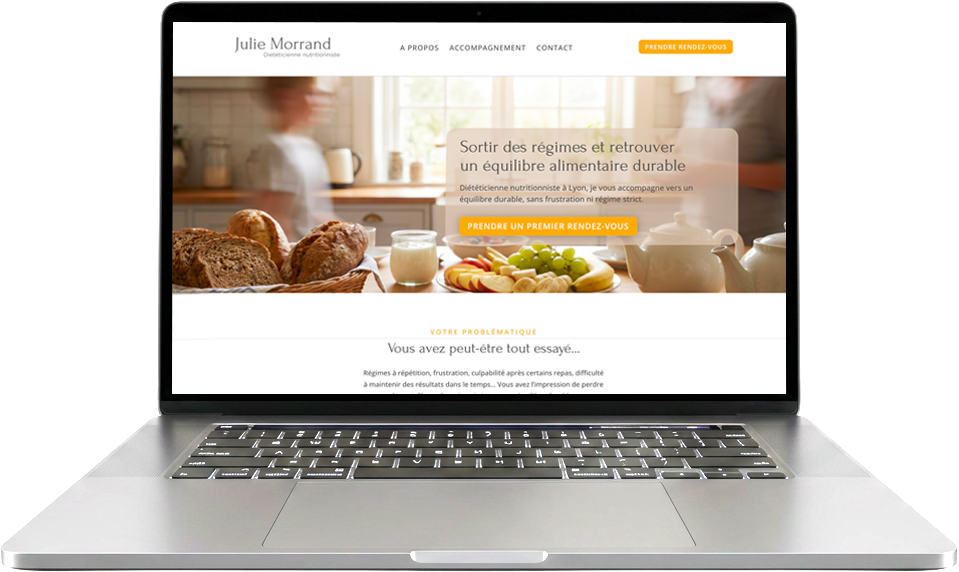 Création de site internet pour thérapeutes